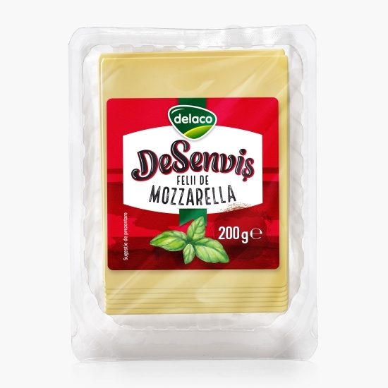 Mozzarella felii DeSenviș 200g