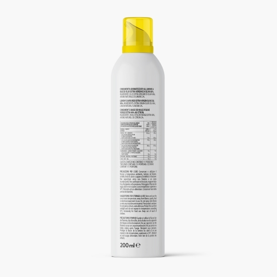 Ulei de măsline extravirgin cu aromă de lămâie, spray 200ml