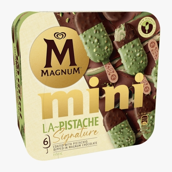 Înghețată mini cu fistic La Pistache, 6x55ml