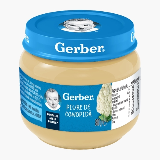 Piure natural de conopidă 80g