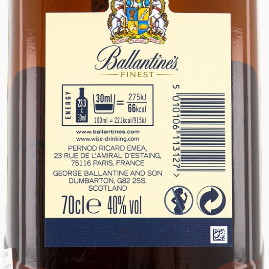 Blended Whisky, 40%, Scotland, 0.7l