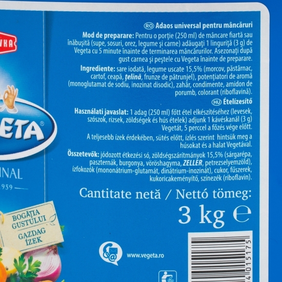 Adaos universal pentru mâncăruri 3kg