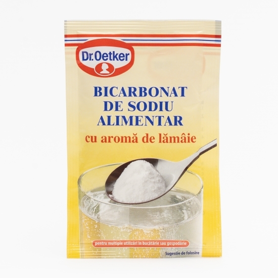 Bicarbonat de sodiu alimentar cu aromă de lămâie 30g