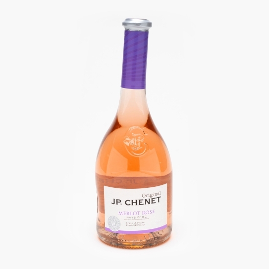 Vin rose sec Merlot, 12.5%, 0.75l