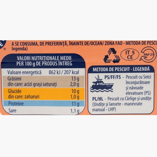Salată cu ton și linte, Insalatissime 160g