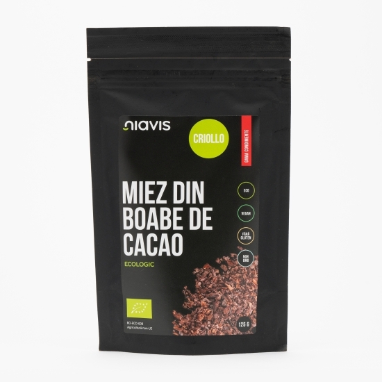 Miez din boabe de cacao Criollo ecologice 125g