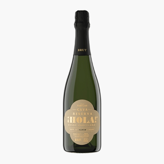 Vin spumant brut eco Cava Reserva, 11.5%, 750ml