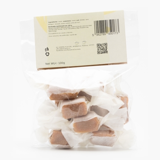 Caramele simple cu unt și smântână 100g