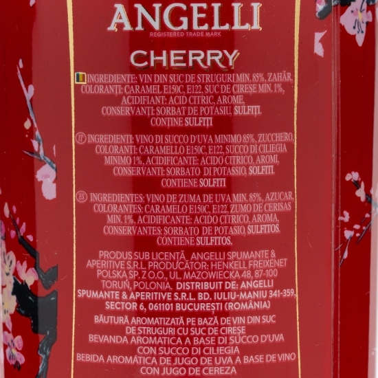 Aperitiv cherry 14% alc. 0.5l