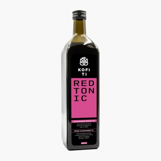 Red Tonic, apă tonică cu hibiscus și lemongrass (sirop) 950ml