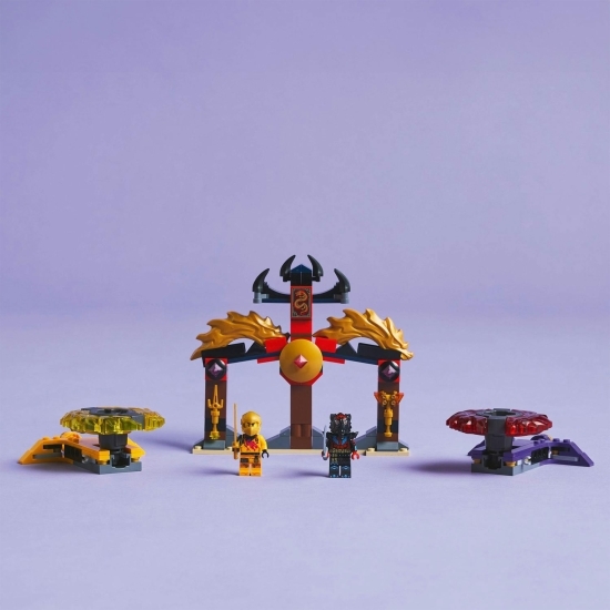 Pachet de luptă cu dragoni Spinjitzu, 71826 Ninjago Dragons Rising, 186 piese, +6 ani