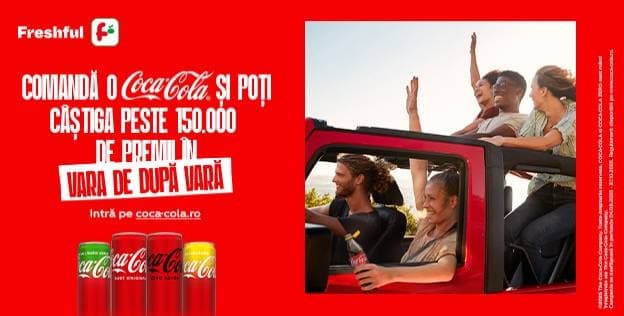 Ia o Coca-Cola și poți câștiga premii pentru vara de după vară