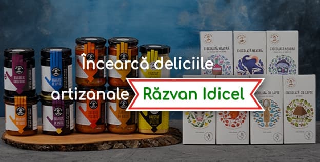 Încearcă deliciile artizanale Răzvan Idicel