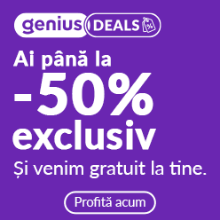 Genius Deals ǀ Până la -50% exclusiv